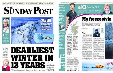 The Sunday Post Scottish Edition – January 21, 2018