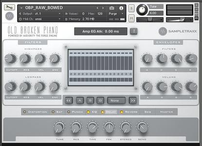 SampleTraxx Old Broken Piano KONTAKT