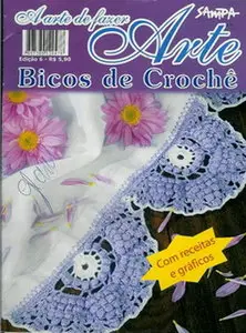 A arte de fazer Arte Bicos de Croche №6