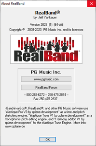 PG Music  Band-in-a-Box 2023 Build 1004 With Realband 2023(1)