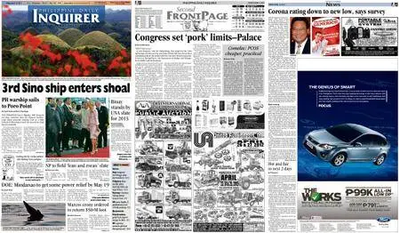 Philippine Daily Inquirer – April 13, 2012