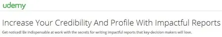 Increase Your Credibility And Profile With Impactful Reports