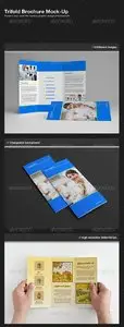 GraphicRiver Trifold Brochure Mock-Up