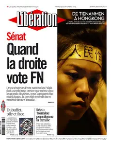 Liberation Du Mardi 30 Septembre 2014