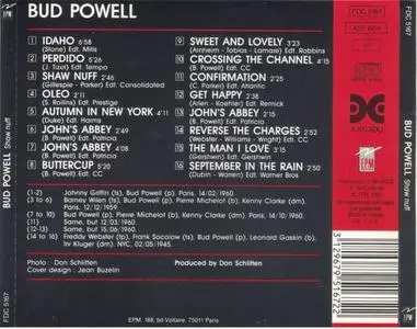 Bud Powell - Shaw Nuff (1989) {Xanadu Records}