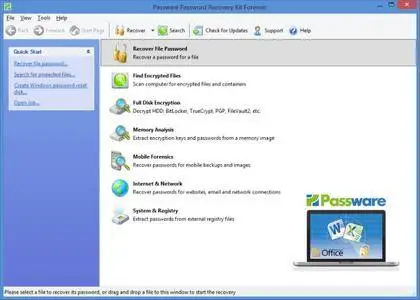 Passware Kit Forensic 2017.1.1.14340 BootCD (x86/x64)