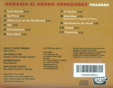Horacio "El Negro" Hernandez - Italuba II (2006) {Cacao Musica}