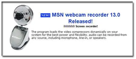 Goldenfoundsoft MSN Webcam Recorder v13.0
