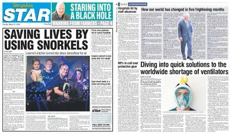 Shropshire Star Shrewsbury Edition – March 31, 2020