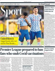 The Daily Telegraph Sport - 15 September 2021