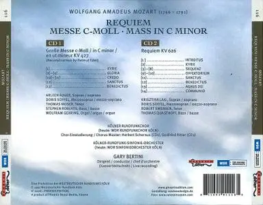 Gary Bertini, Kölner Rundfunkchor, Kölner Rundfunk-Sinfonie-Orchester - Mozart: Requiem; Mass in C minor (2008)
