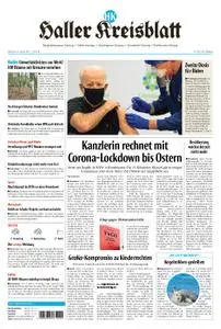 Haller Kreisblatt – 13. Januar 2021