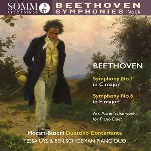 Tessa Uys & Ben Schoeman Piano Duo - Beethoven Symphonies, Vol. 4 (2023) [Official Digital Download 24/96]