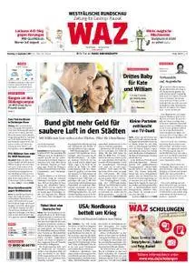 WAZ Westdeutsche Allgemeine Zeitung Castrop-Rauxel - 05. September 2017