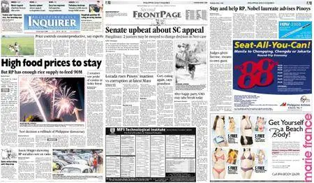 Philippine Daily Inquirer – April 07, 2008