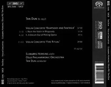 Eldbjørg Hemsing, Oslo Philharmonic Orchestra - Tan Dun: Fire Ritual - Violin Concertos (2019)