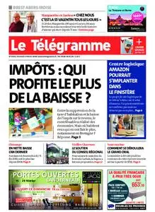 Le Télégramme Brest Abers Iroise – 14 février 2020