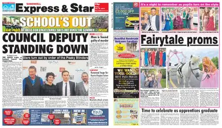 Express and Star Sandwell Edition – July 19, 2019