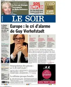 LE SOIR 28 SEPTEMBRE 2011