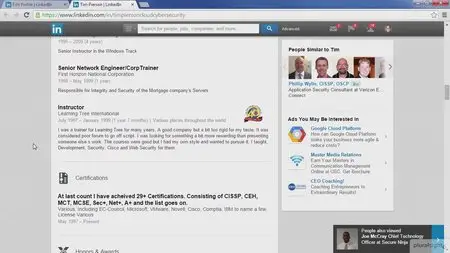 Pluralsight - LinkedIn Strategy: Optimize Your Profile (2015)