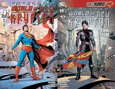 Superman - The World of New Krypton 001-012 (2009-2010) Complete