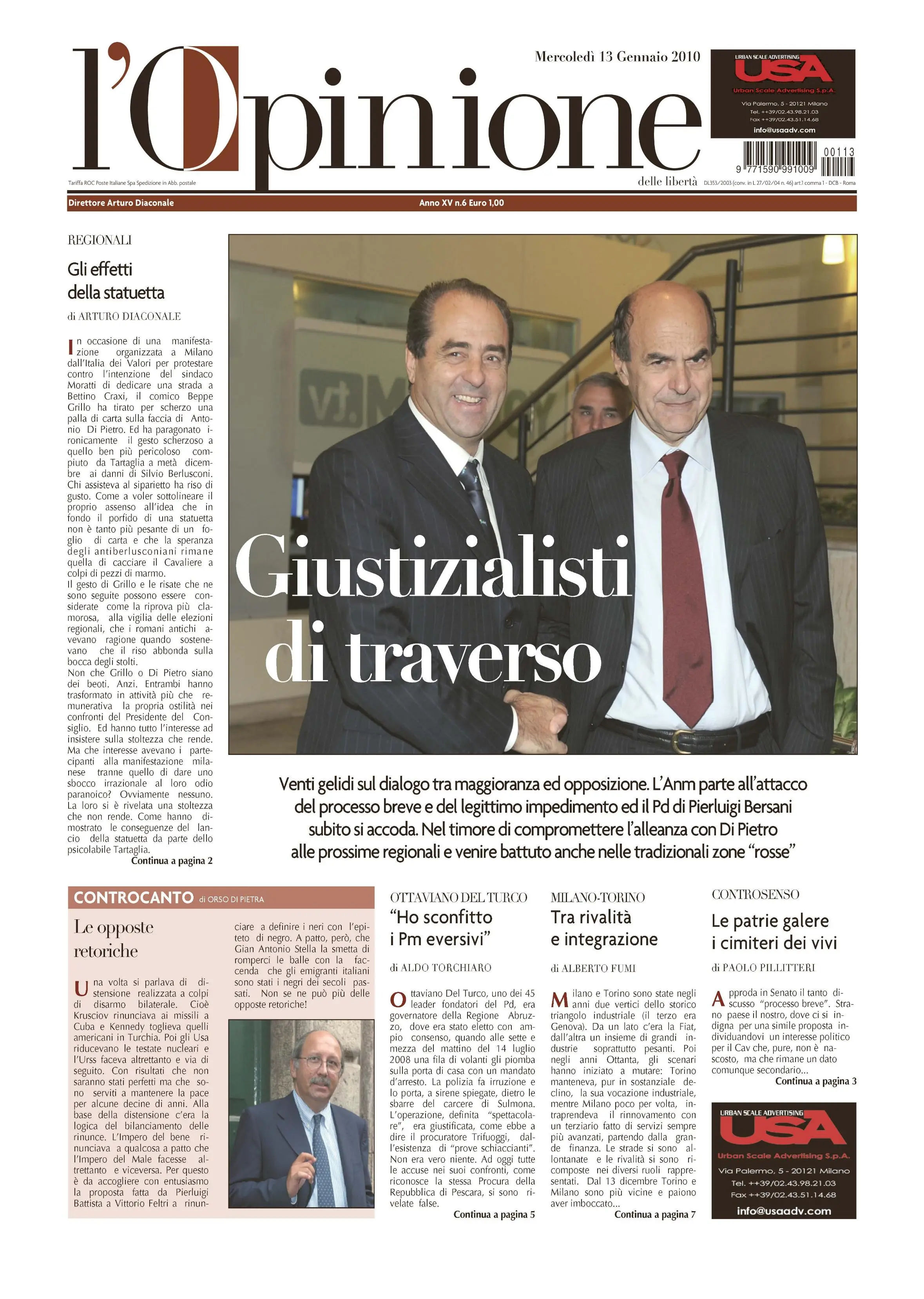 L'Opinione 13.01.2010