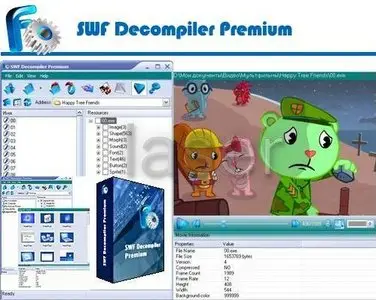 SWF Decompiler Premium 2.2.1.1461