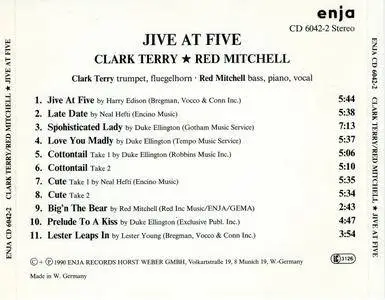 Clark Terry & Red Mitchell - Jive At Five (1990) {Enja Records - ENJA CD 6042-2 rec 1988}