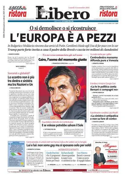 Libero - 14 Novembre 2016