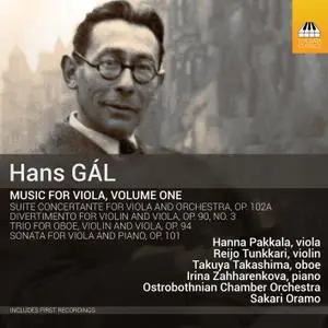 Hanna Pakkala - Gál: Music for Viola, Vol. 1 (2019)