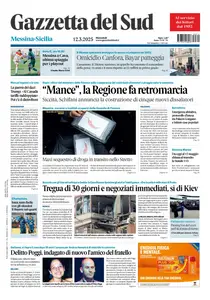 Gazzetta del Sud Messina - 12 Marzo 2025