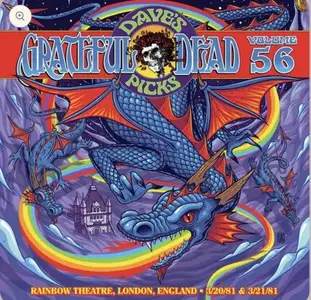 Grateful Dead - Dave's Picks Vol. 56: Rainbow Theatre, London England (3/20 & 21/81) (2025)