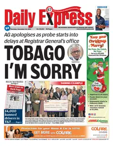 Trinidad & Tobago Daily Express - 12 December 2024