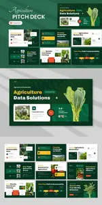 Agriculture Analytics Deck PowerPoint E3DX3BK