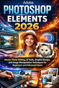 Adobe Photoshop Elements 2026: "Master Photo Editing, AI Tools, Graphic Design, and Image Manipulation Techniques