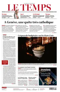 Le Temps - 2 Octobre 2025