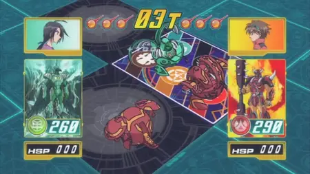 Bakugan Battle Brawlers 12 SUB - Time, Please Stop (854x480 RAW DVD-Rip)(PokePoring Edition