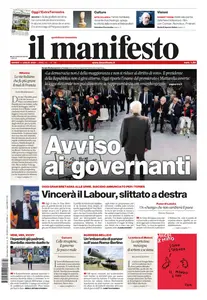 il Manifesto - 4 Luglio 2024