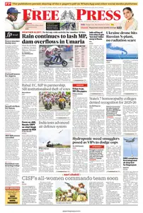 The Free Press Journal Bhopal - 25 August 2025