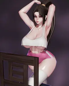 Rushzilla  Mai (NSFW)  3D Model