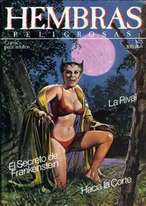 Hembras Peligrosas 46 (de 101) El pirata negro / La mujer-lobo y el vampiro / El amo del mundo