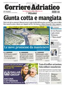 Corriere Adriatico Pesaro - 12 Giugno 2024