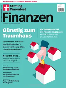 Stiftung Warentest Finanzen - April 2025