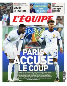 L’equipe du Dimanche 7 Septembre 2025