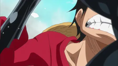 One Piece (1999 S15E42 Noah Approaching! The Crisis of Fishman Islands Destruction! Koten Gars