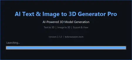 AI Text & Image to 3D Generator Pro 2.1.0