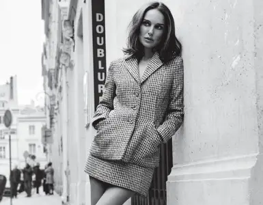 Natalie Portman by Karina Twiss for Madame Figaro November 21, 2025