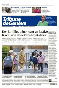 Tribune de Genève - 19 Août 2025
