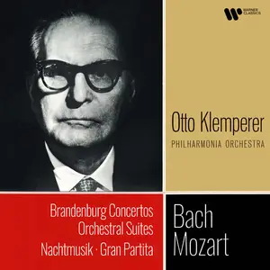 Otto Klemperer - Bach- Brandenburg Concertos & Orchestral Suites - Mozart- Nachtmusik & Gran Partita (2024) [24/192]