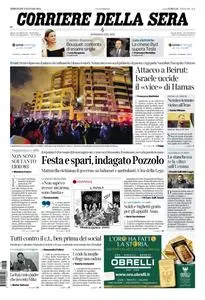 Corriere della Sera - 3 Gennaio 2024